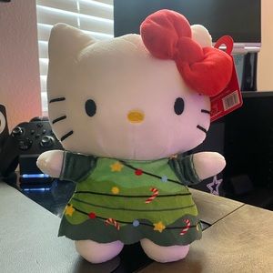NWT Holiday Hello Kitty Plush
